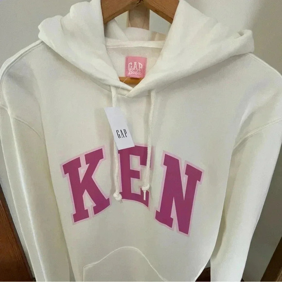 Gap Barbie Ken Graphic Hoodie Medium - Picture 8 of 9